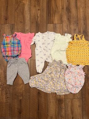 Baby Girl Bundle, 0-3 months & 3 months